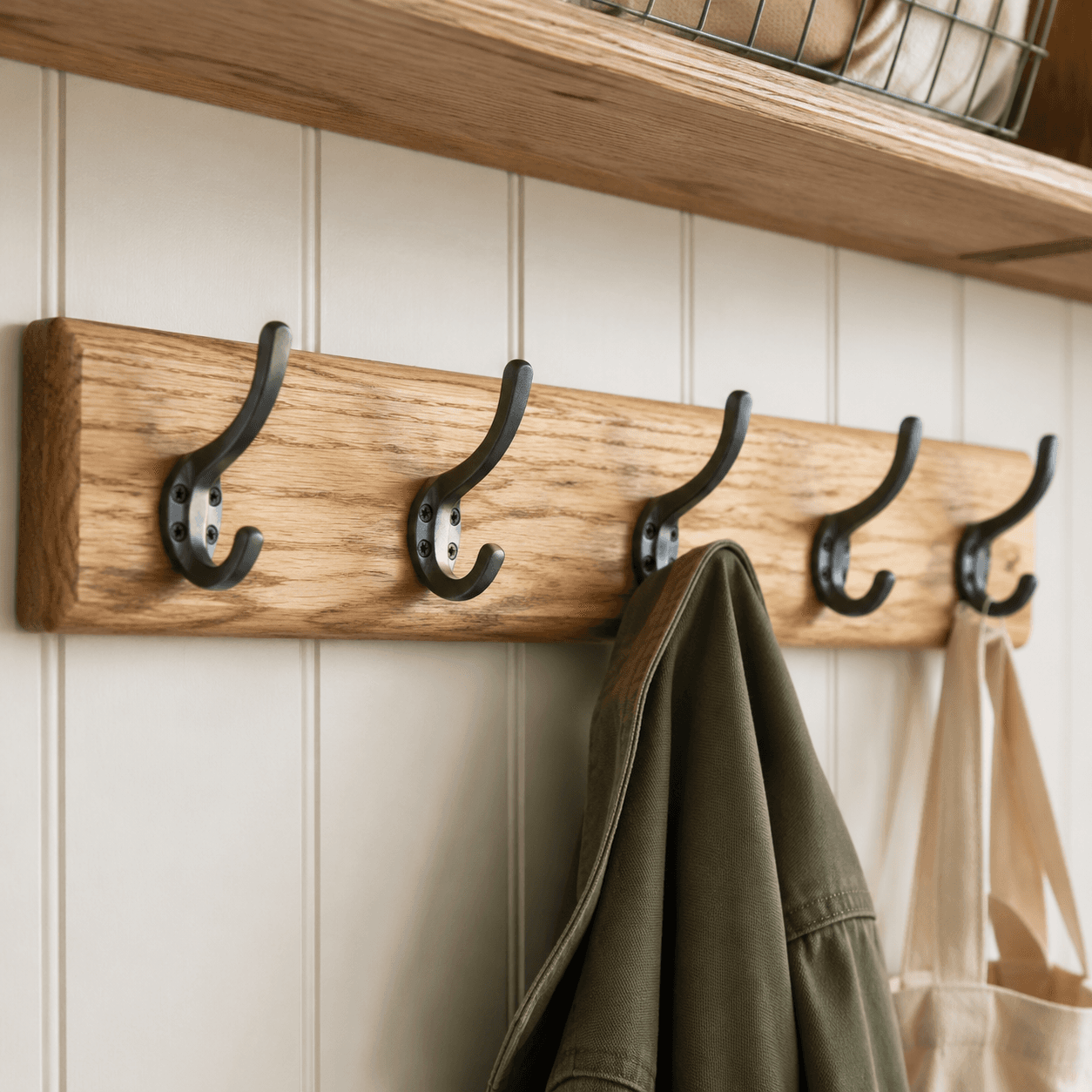 Coat Hook Rail material detail